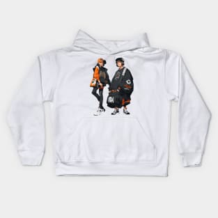 graffiti caracter Kids Hoodie